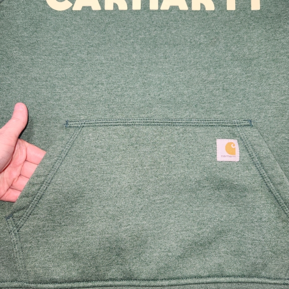 ⭐️Women’s Carhartt Hoodie – Size Small | Cozy Green - Picture 3 of 9